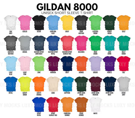 ONMR Short Sleeve Adult Tee (Gildan DryBlend) Pick Your Color!